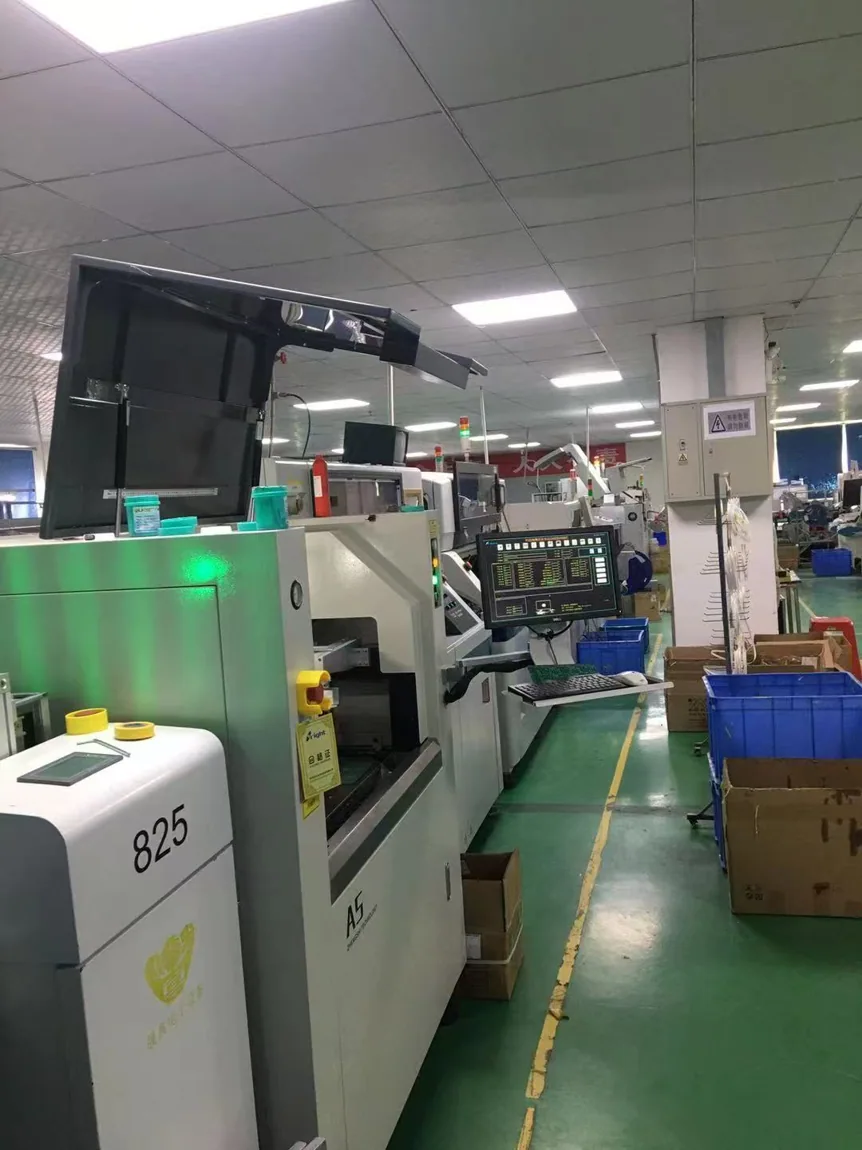 Actual workshop: Inspection equipment and control station