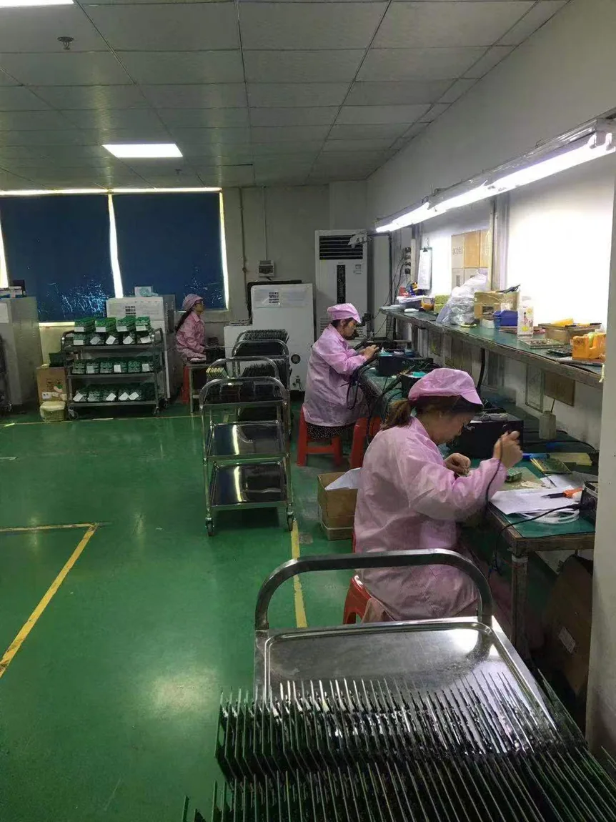 Actual workshop manual electronics bench photo