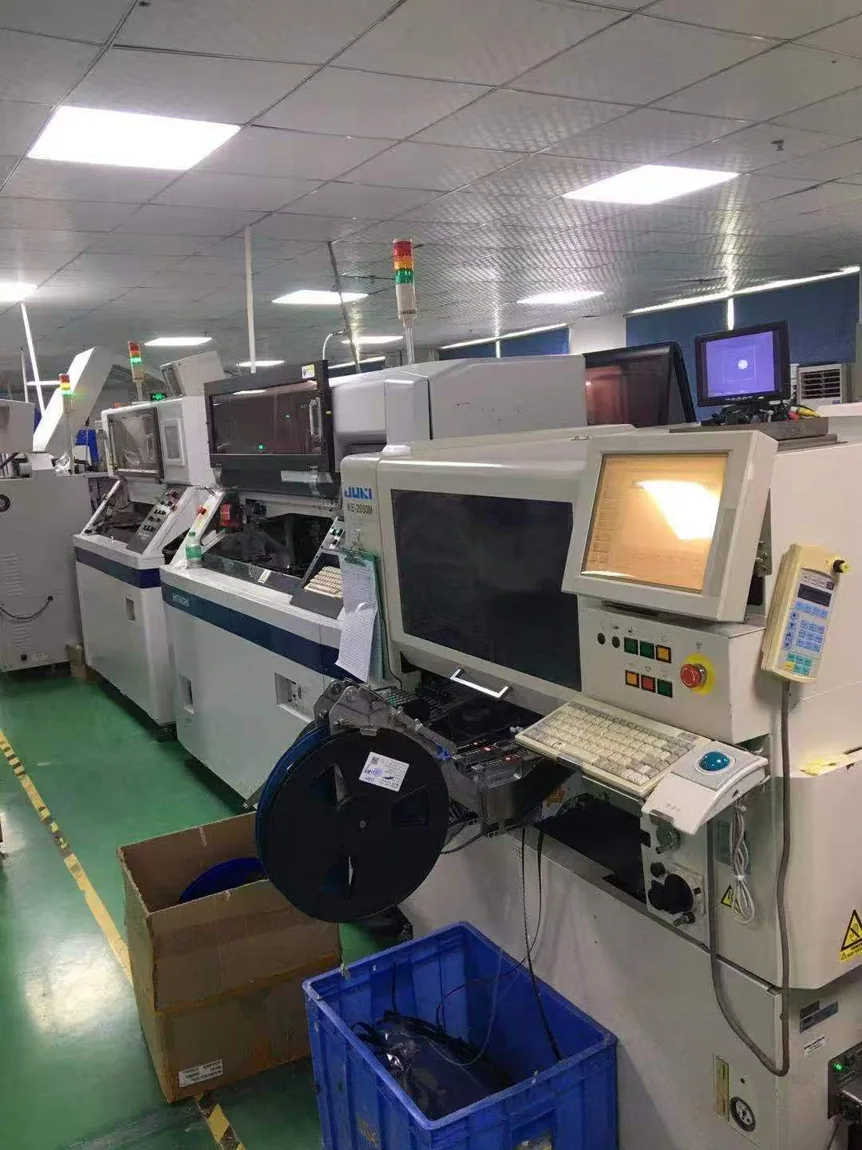 Actual workshop: JUKI production line equipment