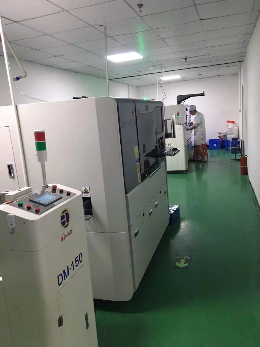 Actual workshop: DM-150 equipment area